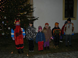 Rozsvícení stromku  2.12. 2012