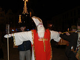 Průvod Mikulášů, čertů a andělů v Plzni 8.12.2007