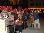 Průvod Mikulášů, čertů a andělů v Plzni 8.12.2007