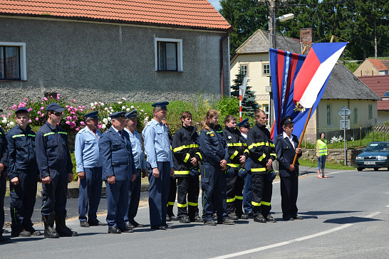 Okrsková hasičská soutěž v Hradišti 2012
