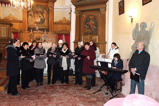 Vánoční koncert a výstava v Bezděkově 15. prosince 2012